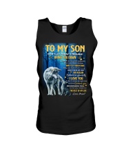 Don't Let Today's Trouble Bring U Down Mom To Son Unisex Tank tile