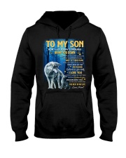 Don't Let Today's Trouble Bring U Down Mom To Son Hooded Sweatshirt tile