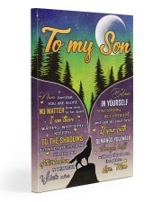Never Feel That You Are Alone Wolf Mom To Son Gallery Wrapped Canvas Prints tile