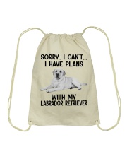 I Have Plans With My Dog Labrador Retriever Drawstring Bag tile