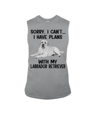 I Have Plans With My Dog Labrador Retriever Sleeveless Tee tile