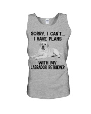 I Have Plans With My Dog Labrador Retriever Unisex Tank tile