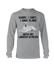 I Have Plans With My Dog Labrador Retriever Long Sleeve Tee tile