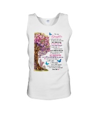 I May Not See You Or Talk To You Dad To Daughter Unisex Tank tile