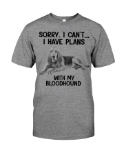 I have plans with my dog Bloodhound Premium Fit Mens Tee tile