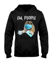 Ew People Dog Caucasian Shepherd Hooded Sweatshirt tile