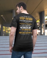 I'm Not The Stepped Father Daughter To Step Dad Classic T-Shirt apparel-classic-tshirt-lifestyle-back-48