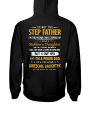 I'm Not The Stepped Father Daughter To Step Dad Hooded Sweatshirt tile