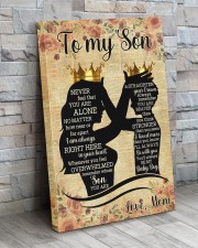 Mom To Son Never Feel That You Are Alone No Matter 24x36 Gallery Wrapped Canvas Prints aos-canvas-pgw-24x36-lifestyle-front-14