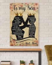 Mom To Son Never Feel That You Are Alone No Matter 24x36 Gallery Wrapped Canvas Prints aos-canvas-pgw-24x36-lifestyle-front-17