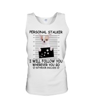 Personal Stalker Chihuahua Unisex Tank tile