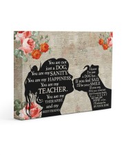 You Are Not Just A Dog Pitbull And Girl Gallery Wrapped Canvas Prints tile