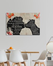 You Are Not Just A Dog Pitbull And Girl 30x20 Gallery Wrapped Canvas Prints aos-canvas-pgw-30x20-lifestyle-front-05