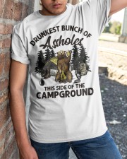 Drunkest Bunch Of Asshole Beer Campground Classic T-Shirt apparel-classic-tshirt-lifestyle-27