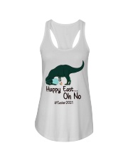 Happy East 2021 Easter Ladies Flowy Tank tile