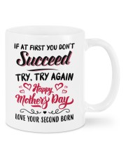 If At First You Don't Succeed Try Again To Mom Mug front