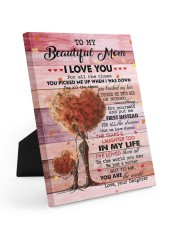 For All The Times U Picked Me Up When I Was Down Easel-Back Gallery Wrapped Canvas tile