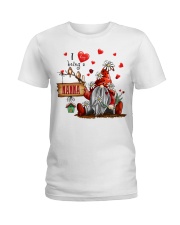 I love being a grandma NANNA Ladies T-Shirt tile