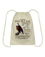 I Didn't Give You Gift Of Life Eagle To Son In Law Drawstring Bag tile