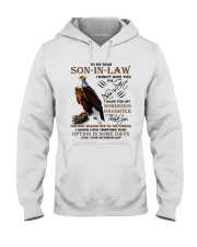 I Didn't Give You Gift Of Life Eagle To Son In Law Hooded Sweatshirt tile