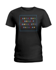 REAL ASS BITCH GIVE A FUCK BOUT A NIGGA SHIRT Ladies T-Shirt thumbnail