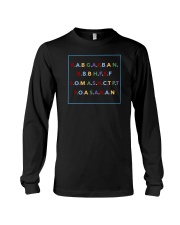 REAL ASS BITCH GIVE A FUCK BOUT A NIGGA SHIRT Long Sleeve Tee thumbnail