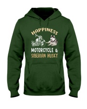 siberian husky Hooded Sweatshirt front