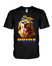 gay V-Neck T-Shirt thumbnail