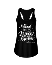 love you moon and back Ladies Flowy Tank thumbnail