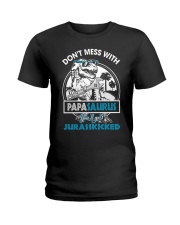 DON'T MESS WITH PAPASAURUS Ladies T-Shirt thumbnail