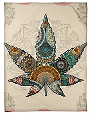 Cannabis Small Fleece Blanket - 30" x 40" front