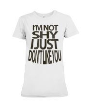 I'm Not Shy Premium Fit Ladies Tee thumbnail