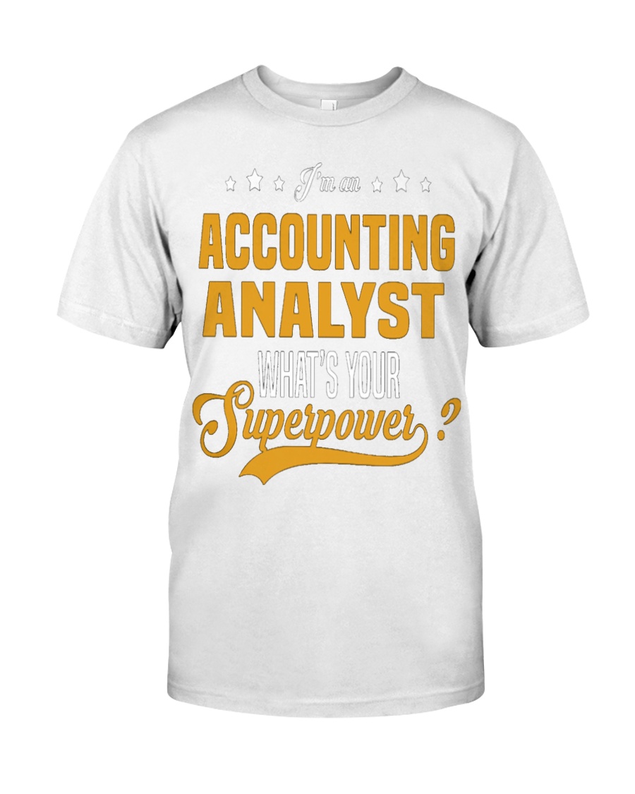 Accounting Analyst 6 Classic T-Shirt