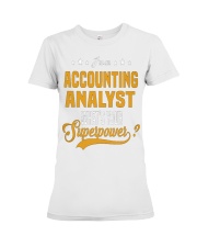 Accounting Analyst 6 Premium Fit Ladies Tee thumbnail