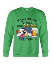 Bulldog I'll drink it Gift for you Crewneck Sweatshirt tile