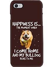 Bulldog happiness is the moment bulldog lovers Phone Case tile