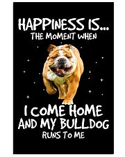 Bulldog happiness is the moment bulldog lovers Vertical Poster tile
