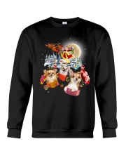 Chihuahuas gifts from Santa sweatshirt Crewneck Sweatshirt front