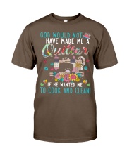 God made me a quilter Gift for you Classic T-Shirt tile