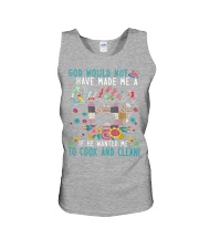 God made me a quilter Gift for you Unisex Tank tile