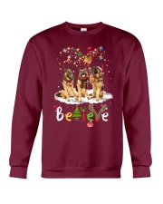 German Shepherd believe Gift for you Crewneck Sweatshirt tile