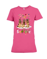 German Shepherd believe Gift for you Premium Fit Ladies Tee tile