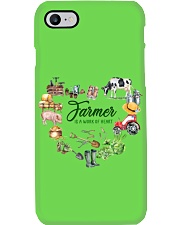 Farmer Work of heart Gift for you Phone Case tile