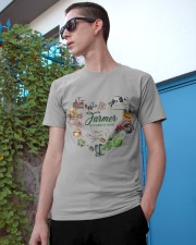 Farmer Work of heart Gift for you Classic T-Shirt apparel-classic-tshirt-lifestyle-17