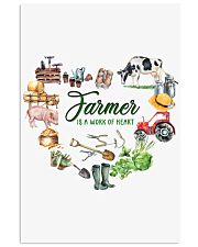 Farmer Work of heart Gift for you Vertical Poster tile