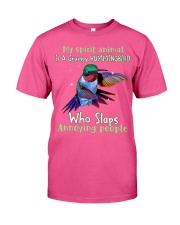 Hummingbird annoying people bird lovers Classic T-Shirt tile