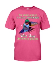 Hummingbird annoying people bird lovers Premium Fit Mens Tee tile