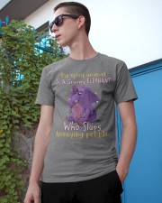 Elephant annoying people elephant lovers Classic T-Shirt apparel-classic-tshirt-lifestyle-17