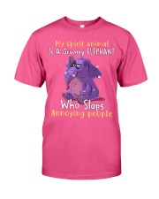 Elephant annoying people elephant lovers Classic T-Shirt tile
