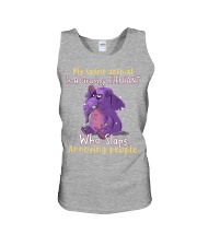 Elephant annoying people elephant lovers Unisex Tank tile